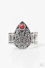 Load image into Gallery viewer, Mumbai Mambo Red Ring - Angie's $5.00 Bling