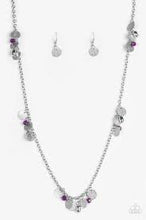 Load image into Gallery viewer, Musical Expression Purple Necklace - Angie's $5.00 Bling