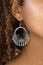 Load image into Gallery viewer, Musical Mantras Black Earrings