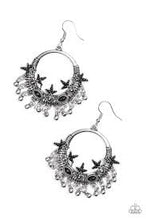 Load image into Gallery viewer, Musical Mantras Black Earrings