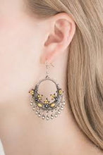 Load image into Gallery viewer, Musical Mantras Yellow Earrings