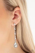 Load image into Gallery viewer, Must Love Diamonds White Earrings