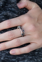 Load image into Gallery viewer, My Aim Is True Purple Skinny Band Ring