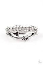 Load image into Gallery viewer, My Aim Is True Purple Skinny Band Ring