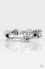 Load image into Gallery viewer, My Aim is True Orange Skinny Band Ring