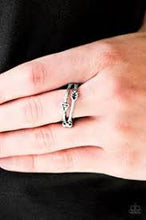 Load image into Gallery viewer, My Aim is True Silver Skinny Band Ring