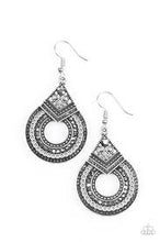 Load image into Gallery viewer, My Favorite Color is Glitter Silver Earrings
