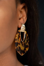 Load image into Gallery viewer, My Animal Spirit Gold Acrylic Earrings - Angie&#39;s $5.00 Bling