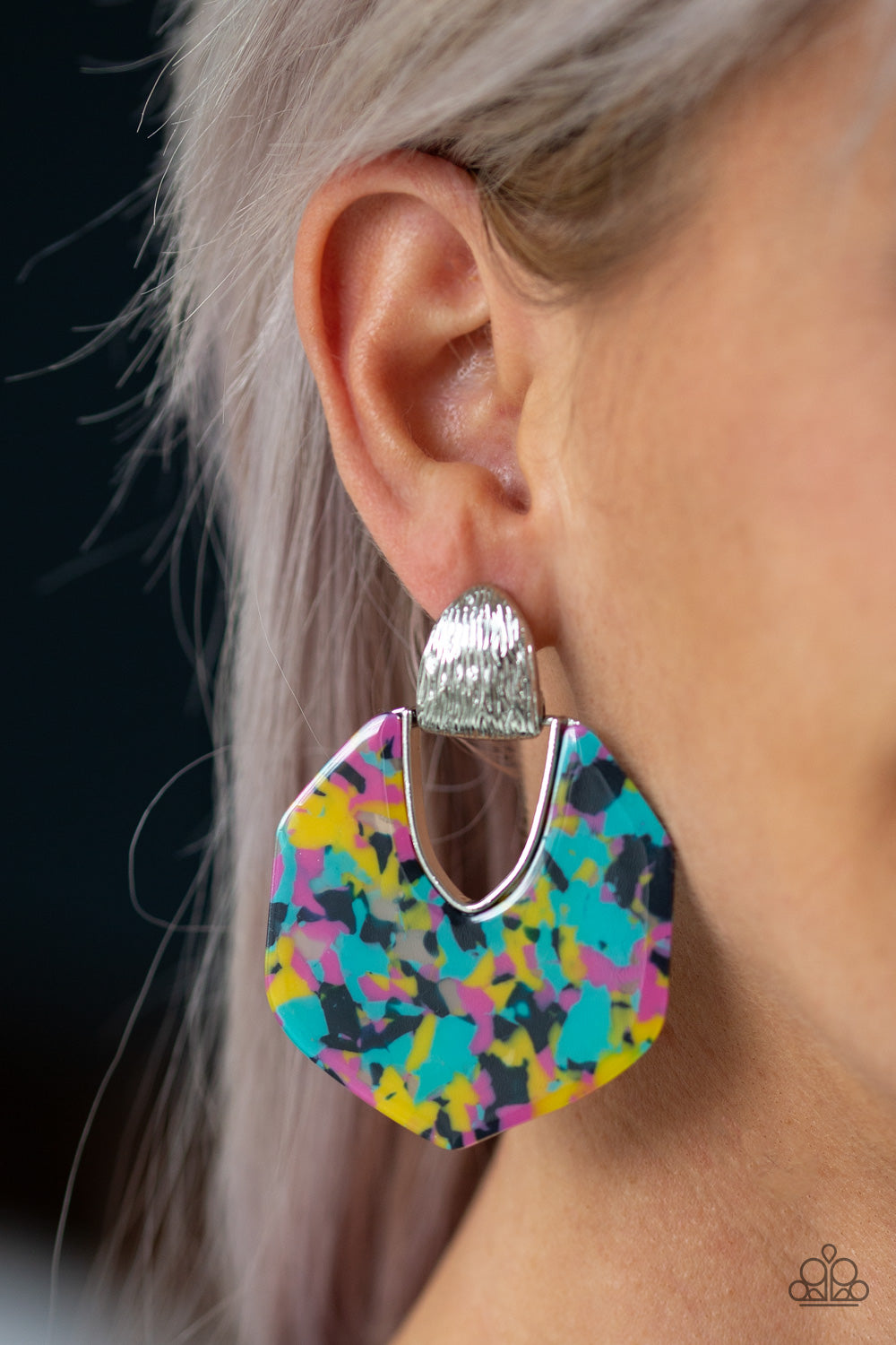 My Animal Spirit Multi Acrylic Earrings - Angie's $5.00 Bling