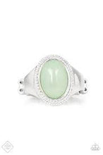 Load image into Gallery viewer, Mystically Malibu Green Skinny Band Ring