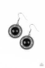 Load image into Gallery viewer, Natural Born Nomad Black Earrings