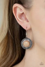 Load image into Gallery viewer, Natural Born Nomad Brown Earrings