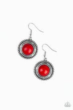 Load image into Gallery viewer, Natural Born Nomad Red Earrings