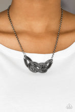 Load image into Gallery viewer, Nautically Naples Black Necklace - Angie's $5.00 Bling