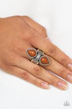 Load image into Gallery viewer, New Age Leader Brown Ring - Angie's $5.00 Bling