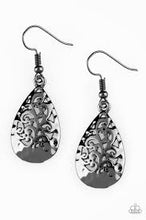Load image into Gallery viewer, New Nouveau Black Earrings