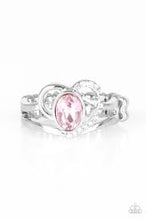 Load image into Gallery viewer, No Heart Strings Attached Pink Skinny Band Ring