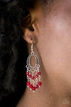 Load image into Gallery viewer, Not the Only Fish in the Sea Red Earrings