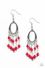 Load image into Gallery viewer, Not the Only Fish in the Sea Red Earrings