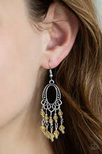 Load image into Gallery viewer, Not the Only Fish in the Sea Yellow Earrings