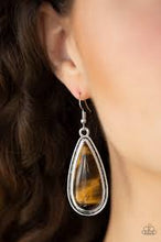 Load image into Gallery viewer, Oasis Sheen Brown Earrings