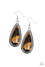 Load image into Gallery viewer, Oasis Sheen Brown Earrings
