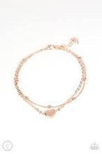 Load image into Gallery viewer, Ocean Heart Gold Anklet - Angie&#39;s $5.00 Bling