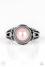 Load image into Gallery viewer, Ocean Outing Pink Skinny Band Ring