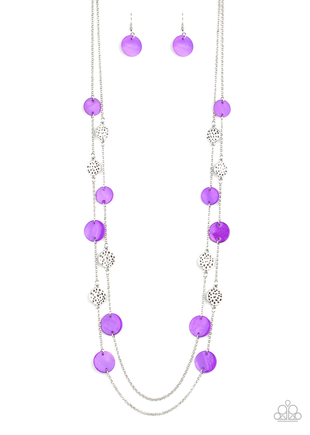 Ocean Soul Purple Necklace