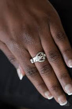 Load image into Gallery viewer, Oceanic Bliss White Skinny Band Ring
