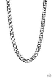Omega Black Men's Necklace