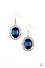 Load image into Gallery viewer, Only Fame In Town Blue Earrings