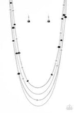 Load image into Gallery viewer, On the Front Shine Black Necklace - Angie's $5.00 Bling
