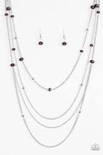Load image into Gallery viewer, On the Front Shine Purple Necklace - Angie's $5.00 Bling