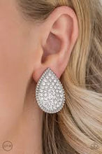 Load image into Gallery viewer, On the Money White Clip On Earrings