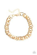 Load image into Gallery viewer, On the Ropes Gold Men&#39;s Bracelet
