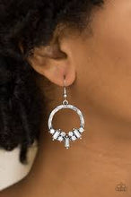 Load image into Gallery viewer, On the Uptrend White Earrings