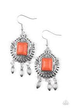 Load image into Gallery viewer, Open Pastures Orange Earrings