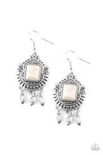 Load image into Gallery viewer, Open Pastures White Earrings