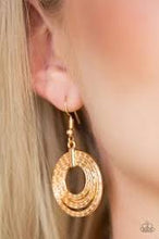 Load image into Gallery viewer, Open Plains Gold Earrings