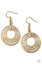 Load image into Gallery viewer, Open Plains Gold Earrings
