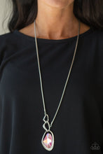 Load image into Gallery viewer, Optical Opulence Pink Necklace