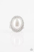 Load image into Gallery viewer, Opulently Olympian White Ring - Angie&#39;s $5.00 Bling