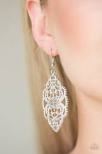Load image into Gallery viewer, Ornately Ornate Silver Earrings