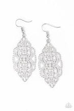 Load image into Gallery viewer, Ornately Ornate Silver Earrings