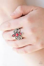 Load image into Gallery viewer, Outback Oasis Red Ring - Angie's $5.00 Bling