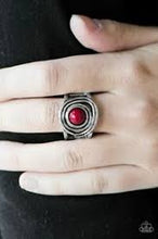 Load image into Gallery viewer, Out of Control Red Ring - Angie's $5.00 Bling