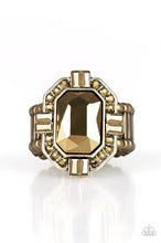 Load image into Gallery viewer, Outta My Way Brass Ring - Angie's $5.00 Bling