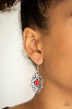 Load image into Gallery viewer, Over the Pop Red Earrings