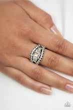Load image into Gallery viewer, Packin Heat White Skinny Band Ring